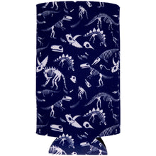 Load image into Gallery viewer, Dinosaur Bones Pattern 16 oz. Can Coolie