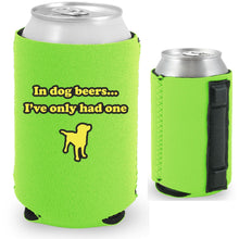 Load image into Gallery viewer, Dog Beers Magnetic Can Coolie
