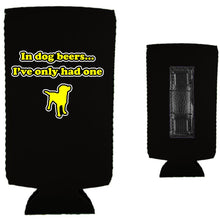 Load image into Gallery viewer, Dog Beers Magnetic Slim Can Coolie