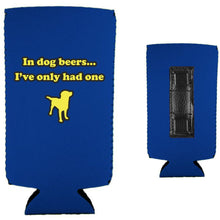 Load image into Gallery viewer, Dog Beers Magnetic Slim Can Coolie