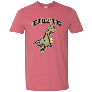 Drunkasaurus Funny T Shirt