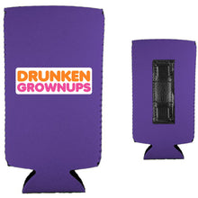 Load image into Gallery viewer, Drunken Grownups Magnetic Slim Can Coolie