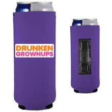 Load image into Gallery viewer, Drunken Grownups Magnetic Slim Can Coolie