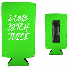 Load image into Gallery viewer, Dumb Bitch Juice Magnetic Slim Can Coolie