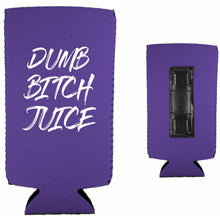 Load image into Gallery viewer, Dumb Bitch Juice Magnetic Slim Can Coolie