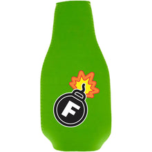 Load image into Gallery viewer, F Bomb Beer Bottle Coolie