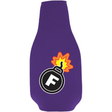 Load image into Gallery viewer, F Bomb Beer Bottle Coolie