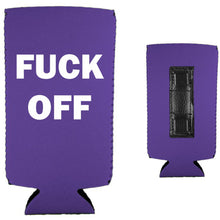 Load image into Gallery viewer, Fuck Off Magnetic Slim Can Coolie
