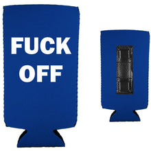 Load image into Gallery viewer, Fuck Off Magnetic Slim Can Coolie