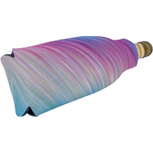 Load image into Gallery viewer, Pastel Gradient Stripes Zipper Bottle Coolie