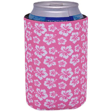 Load image into Gallery viewer, Hibiscus Pattern Can Coolie