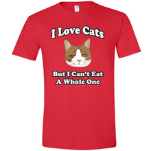Load image into Gallery viewer, I Love Cats Funny T Shirt
