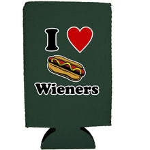 Load image into Gallery viewer, I Love Wieners 16 oz Can Coolie