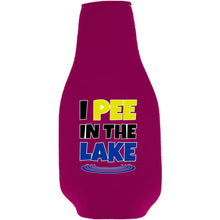 Load image into Gallery viewer, I Pee In The Lake Beer Bottle Coolie