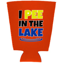 Load image into Gallery viewer, I Pee In The Lake Neoprene Pint Glass Coolie