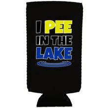 Load image into Gallery viewer, I Pee In The Lake Slim Can Coolie