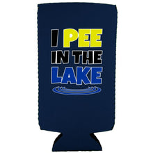 Load image into Gallery viewer, I Pee In The Lake Slim Can Coolie