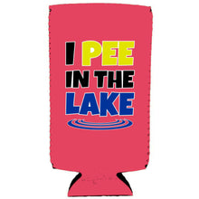 Load image into Gallery viewer, I Pee In The Lake Slim Can Coolie