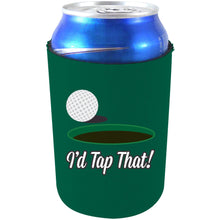 Load image into Gallery viewer, I'd Tap That Golf Can Coolie