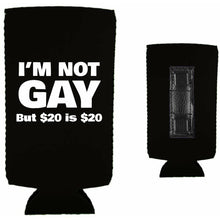 Load image into Gallery viewer, I'm Not Gay Magnetic Slim Can Coolie