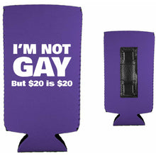 Load image into Gallery viewer, I'm Not Gay Magnetic Slim Can Coolie