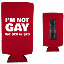 Load image into Gallery viewer, I'm Not Gay Magnetic Slim Can Coolie