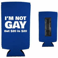 Load image into Gallery viewer, I'm Not Gay Magnetic Slim Can Coolie