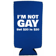 Load image into Gallery viewer, I'm Not Gay Slim Can Coolie