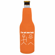 Load image into Gallery viewer, I've Got Your Back Beer Bottle Coolie