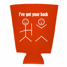 Load image into Gallery viewer, I've Got Your Back Pint Glass Coolie