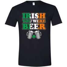 Load image into Gallery viewer, Irish You Were Beer Funny T Shirt
