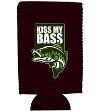 Load image into Gallery viewer, Kiss My Bass 16 oz. Can Coolie
