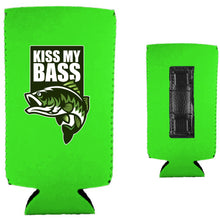 Load image into Gallery viewer, Kiss My Bass Magnetic Slim Can Coolie
