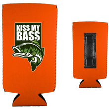 Load image into Gallery viewer, Kiss My Bass Magnetic Slim Can Coolie
