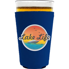 Load image into Gallery viewer, Lake Life Pint Glass Coolie