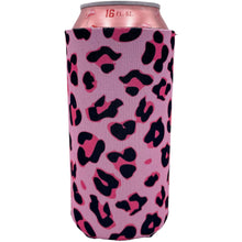 Load image into Gallery viewer, Leopard Pattern 16 oz. Can Coolie