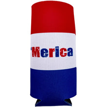 Load image into Gallery viewer, 'Merica Stripes 24oz Can Coolie