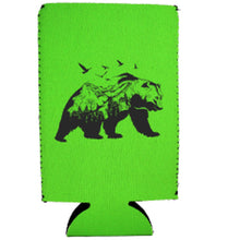 Load image into Gallery viewer, Mountain Bear 16 oz. Can Coolie
