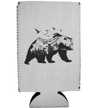 Load image into Gallery viewer, Mountain Bear 16 oz. Can Coolie