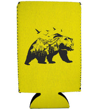 Load image into Gallery viewer, Mountain Bear 16 oz. Can Coolie