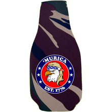 Load image into Gallery viewer, Murica 1776 Beer Bottle Coolie