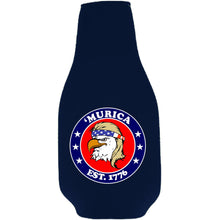 Load image into Gallery viewer, Murica 1776 Beer Bottle Coolie