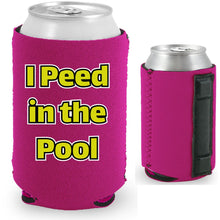 Load image into Gallery viewer, I Peed in the Pool Magnetic Can Coolie