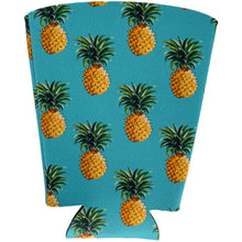 Load image into Gallery viewer, Pineapple Pattern Pint Glass Coolie