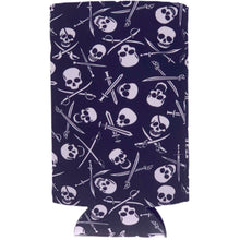 Load image into Gallery viewer, Pirate Pattern 16 oz. Can Coolie