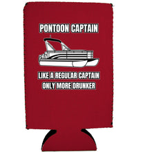 Load image into Gallery viewer, Pontoon Captain 16 oz. Can Coolie