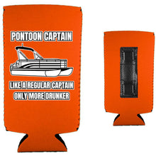 Load image into Gallery viewer, Pontoon Captain Magnetic Slim Can Coolie