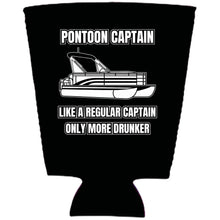 Load image into Gallery viewer, Pontoon Captain Neoprene Pint Glass Coolie