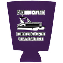 Load image into Gallery viewer, Pontoon Captain Neoprene Pint Glass Coolie