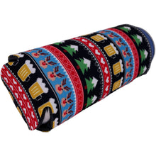 Load image into Gallery viewer, Reindeer and Beer Christmas Slim 12oz Can Coolie